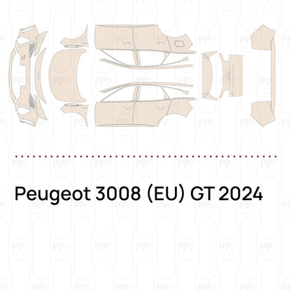 Pre-Cut PPF Peugeot 3008 (EU) GT 2024