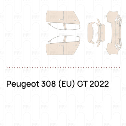 Pre-Cut PPF Peugeot 308 (EU) GT 2022