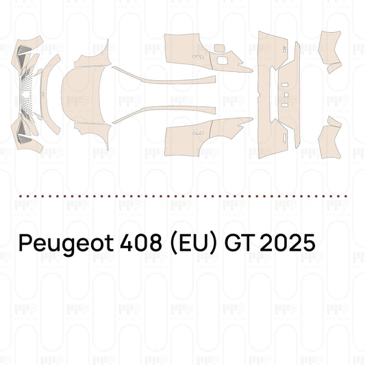 Pre-Cut PPF Peugeot 408 (EU) GT 2025