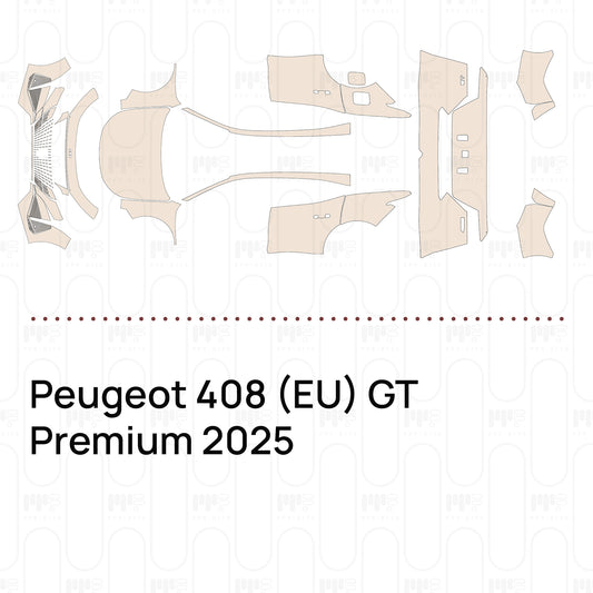 Pre-Cut PPF Peugeot 408 (EU) GT Premium 2025