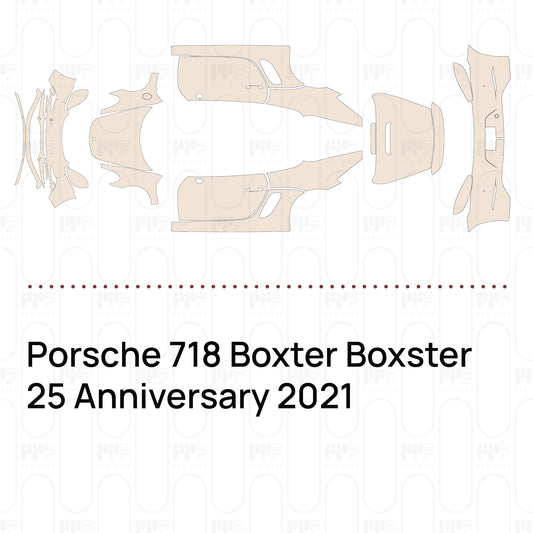 Pre-Cut PPF Porsche 718 Boxter Boxster 25 Anniversary 2021