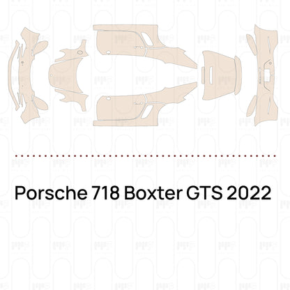 Pre-Cut PPF Porsche 718 Boxter GTS 2022