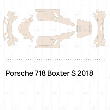 Pre-Cut PPF Porsche 718 Boxter S 2018
