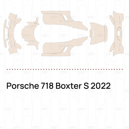 Pre-Cut PPF Porsche 718 Boxter S 2022