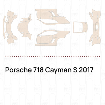 Pre-Cut PPF Porsche 718 Cayman S 2017