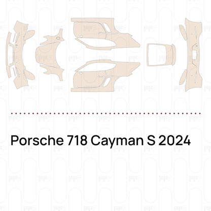 Pre-Cut PPF Porsche 718 Cayman S 2024