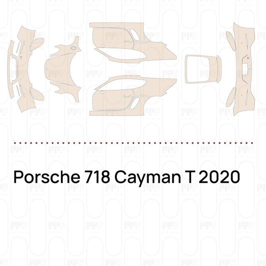 Pre-Cut PPF Porsche 718 Cayman T 2020