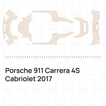 Pre-Cut PPF Porsche 911 Carrera 4S Cabriolet 2017