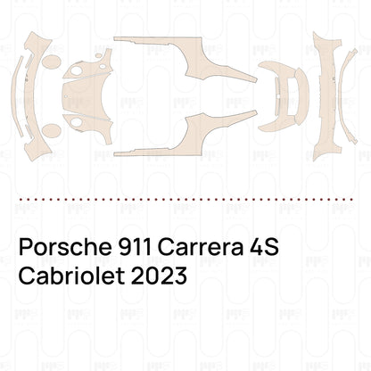 Pre-Cut PPF Porsche 911 Carrera 4S Cabriolet 2023