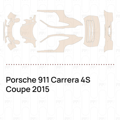 Pre-Cut PPF Porsche 911 Carrera 4S Coupe 2015