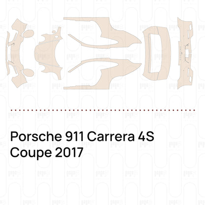Pre-Cut PPF Porsche 911 Carrera 4S Coupe 2017