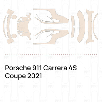 Pre-Cut PPF Porsche 911 Carrera 4S Coupe 2021