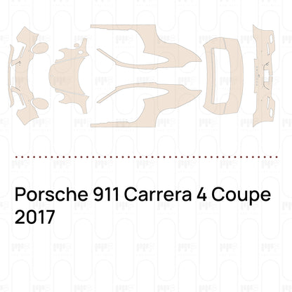 Pre-Cut PPF Porsche 911 Carrera 4 Coupe 2017