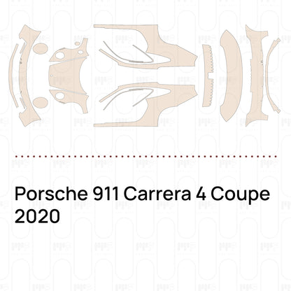 Pre-Cut PPF Porsche 911 Carrera 4 Coupe 2020