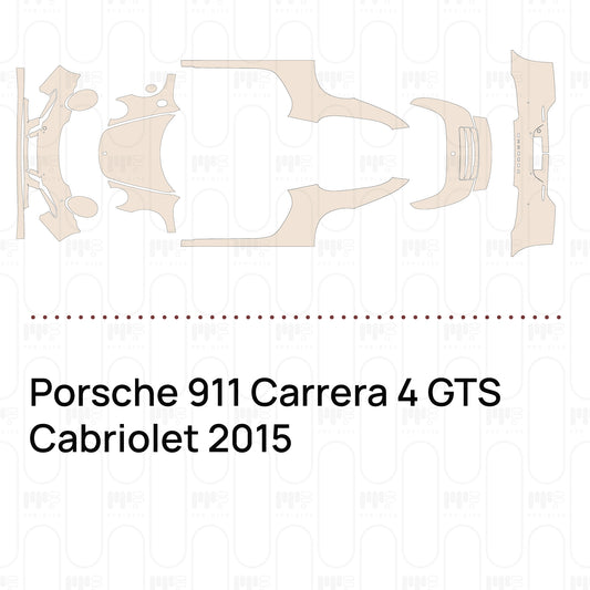Pre-Cut PPF Porsche 911 Carrera 4 GTS Cabriolet 2015