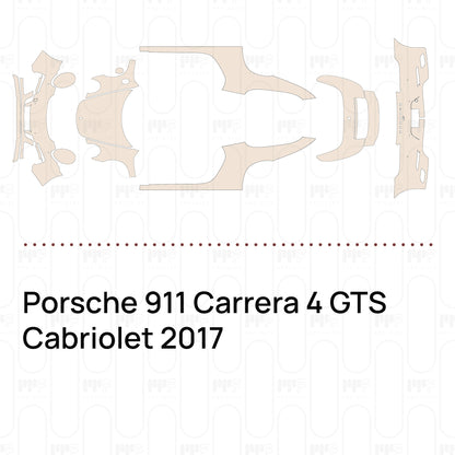 Pre-Cut PPF Porsche 911 Carrera 4 GTS Cabriolet 2017
