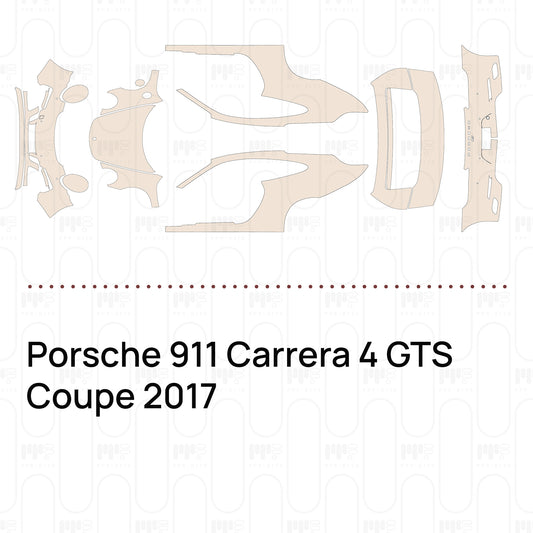 Pre-Cut PPF Porsche 911 Carrera 4 GTS Coupe 2017