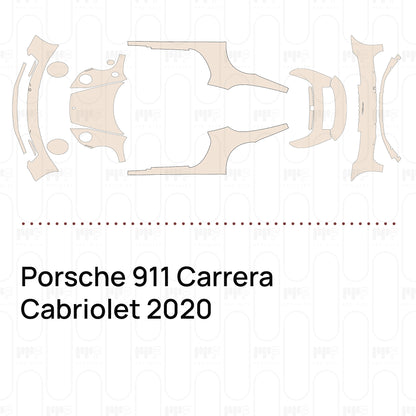 Pre-Cut PPF Porsche 911 Carrera Cabriolet 2020