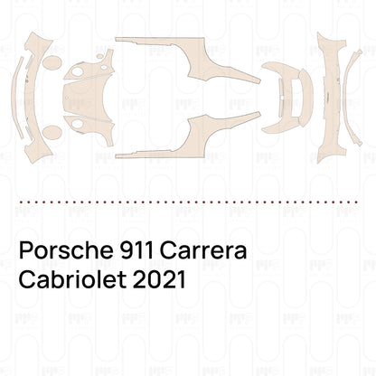 Pre-Cut PPF Porsche 911 Carrera Cabriolet 2021
