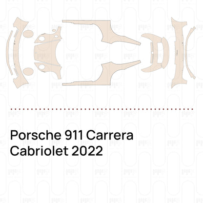 Pre-Cut PPF Porsche 911 Carrera Cabriolet 2022