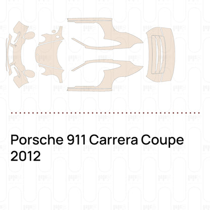 Pre-Cut PPF Porsche 911 Carrera Coupe 2012