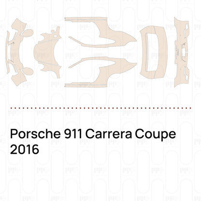 Pre-Cut PPF Porsche 911 Carrera Coupe 2016