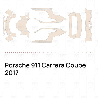 Pre-Cut PPF Porsche 911 Carrera Coupe 2017
