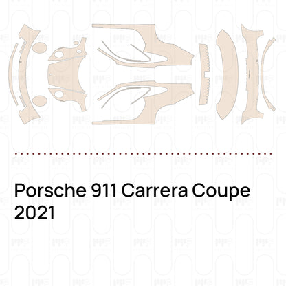 Pre-Cut PPF Porsche 911 Carrera Coupe 2021