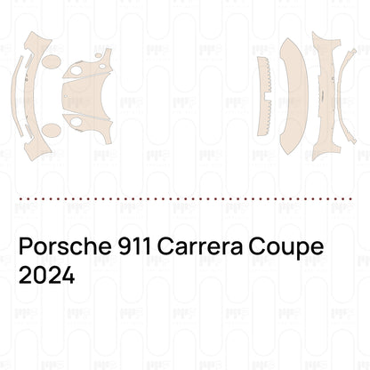 Pre-Cut PPF Porsche 911 Carrera Coupe 2024