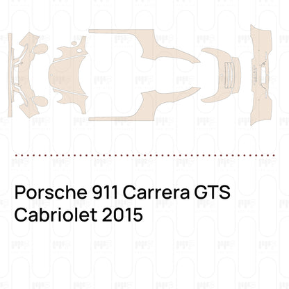 Pre-Cut PPF Porsche 911 Carrera GTS Cabriolet 2015