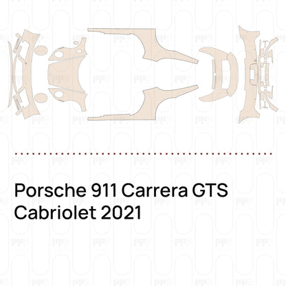 Pre-Cut PPF Porsche 911 Carrera GTS Cabriolet 2021