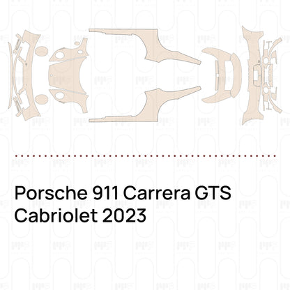 Pre-Cut PPF Porsche 911 Carrera GTS Cabriolet 2023
