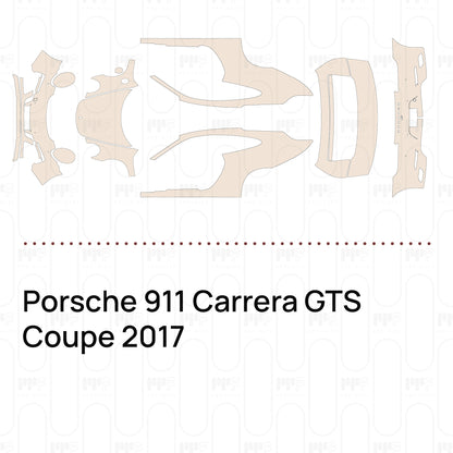 Pre-Cut PPF Porsche 911 Carrera GTS Coupe 2017