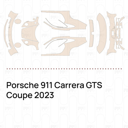 Pre-Cut PPF Porsche 911 Carrera GTS Coupe 2023