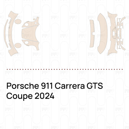 Pre-Cut PPF Porsche 911 Carrera GTS Coupe 2024