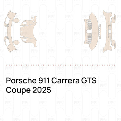 Pre-Cut PPF Porsche 911 Carrera GTS Coupe 2025