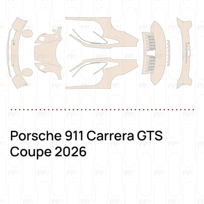 Pre-Cut PPF Porsche 911 Carrera GTS Coupe 2026