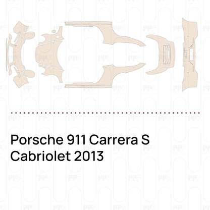 Pre-Cut PPF Porsche 911 Carrera S Cabriolet 2013