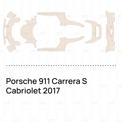 Pre-Cut PPF Porsche 911 Carrera S Cabriolet 2017