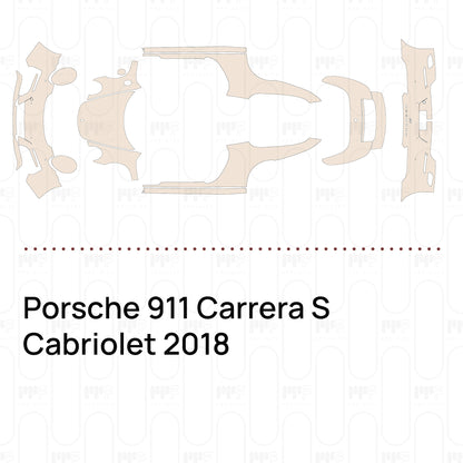 Pre-Cut PPF Porsche 911 Carrera S Cabriolet 2018