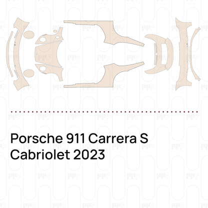 Pre-Cut PPF Porsche 911 Carrera S Cabriolet 2023