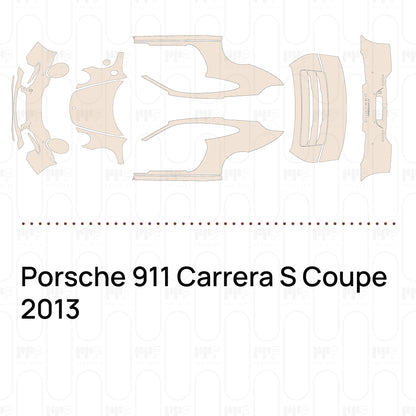 Pre-Cut PPF Porsche 911 Carrera S Coupe 2013