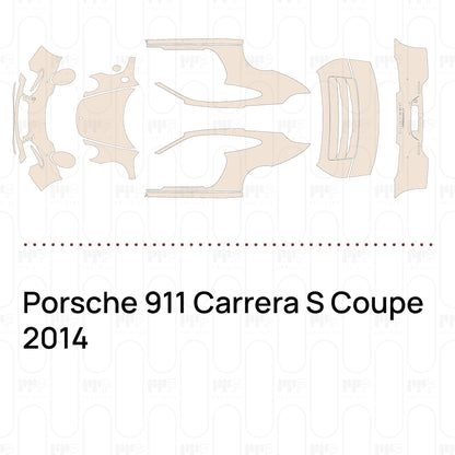 Pre-Cut PPF Porsche 911 Carrera S Coupe 2014