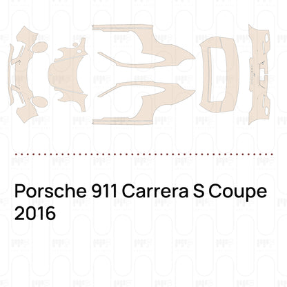Pre-Cut PPF Porsche 911 Carrera S Coupe 2016