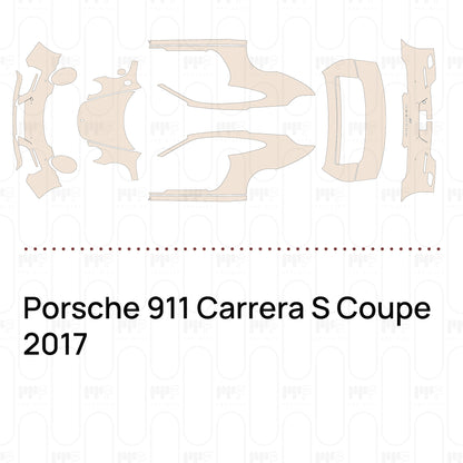 Pre-Cut PPF Porsche 911 Carrera S Coupe 2017