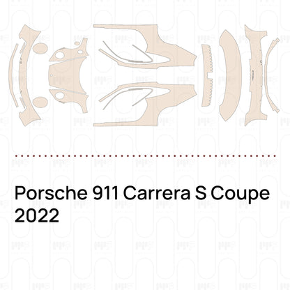 Pre-Cut PPF Porsche 911 Carrera S Coupe 2022