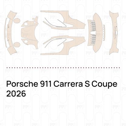 Pre-Cut PPF Porsche 911 Carrera S Coupe 2026