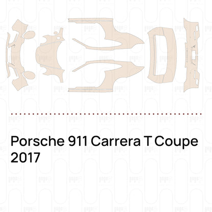 Pre-Cut PPF Porsche 911 Carrera T Coupe 2017