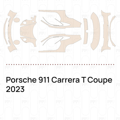 Pre-Cut PPF Porsche 911 Carrera T Coupe 2023