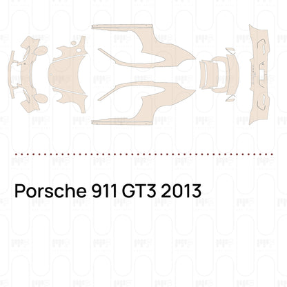 Pre-Cut PPF Porsche 911 GT3 2013